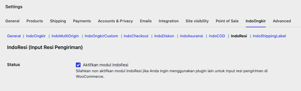 IndoOngkir IndoResi